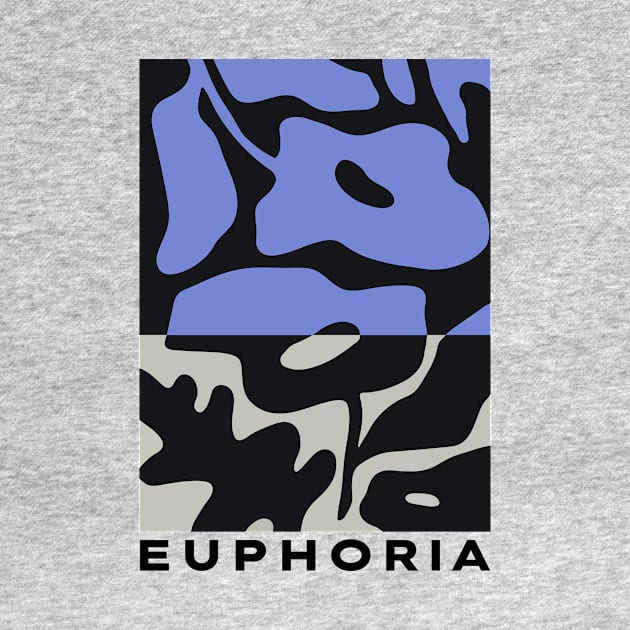 Euphoria Blue Flower Graphic by SallySunday